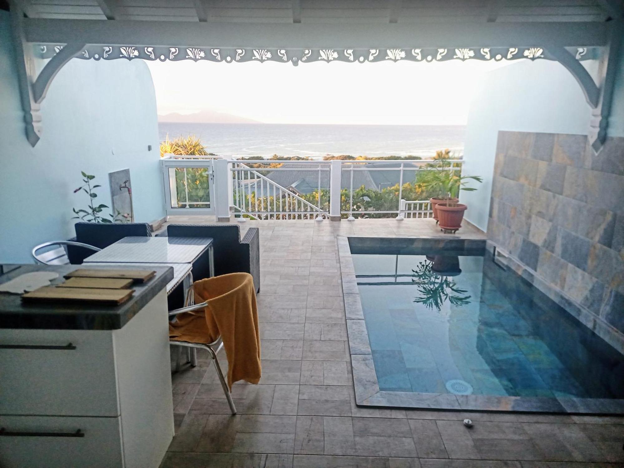 Aux Colibris Amoureux : Loft De Standing Avec Vue Mer Grand-Bourg  Exterior foto