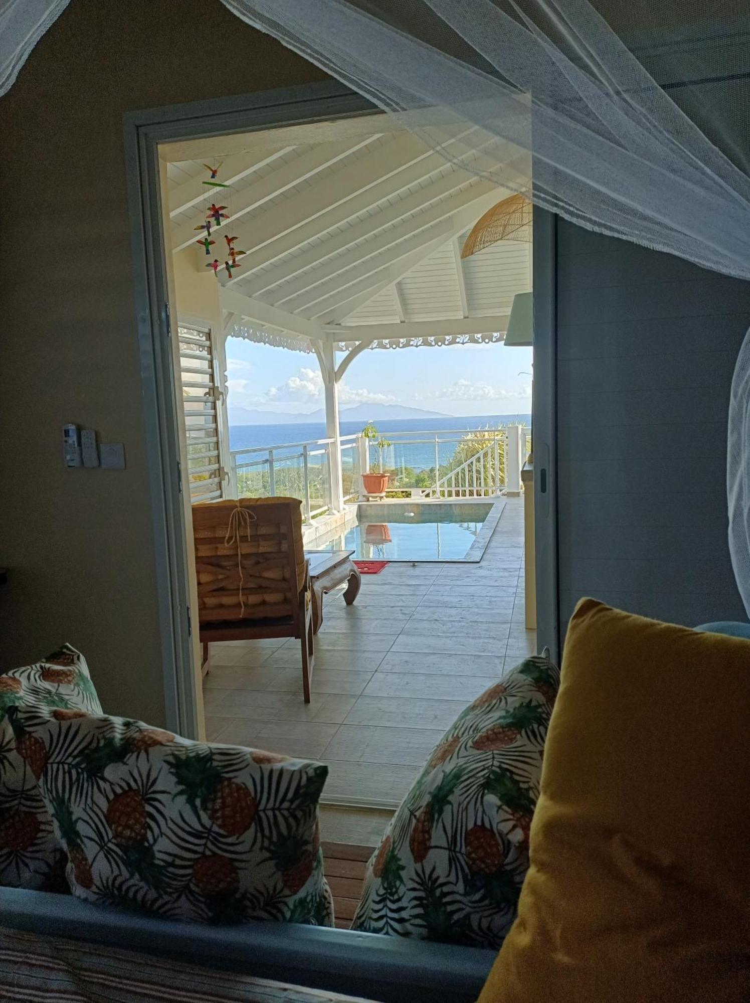Aux Colibris Amoureux : Loft De Standing Avec Vue Mer Grand-Bourg  Exterior foto